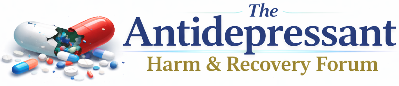 The Antidepressant Harm and Recovery Forum